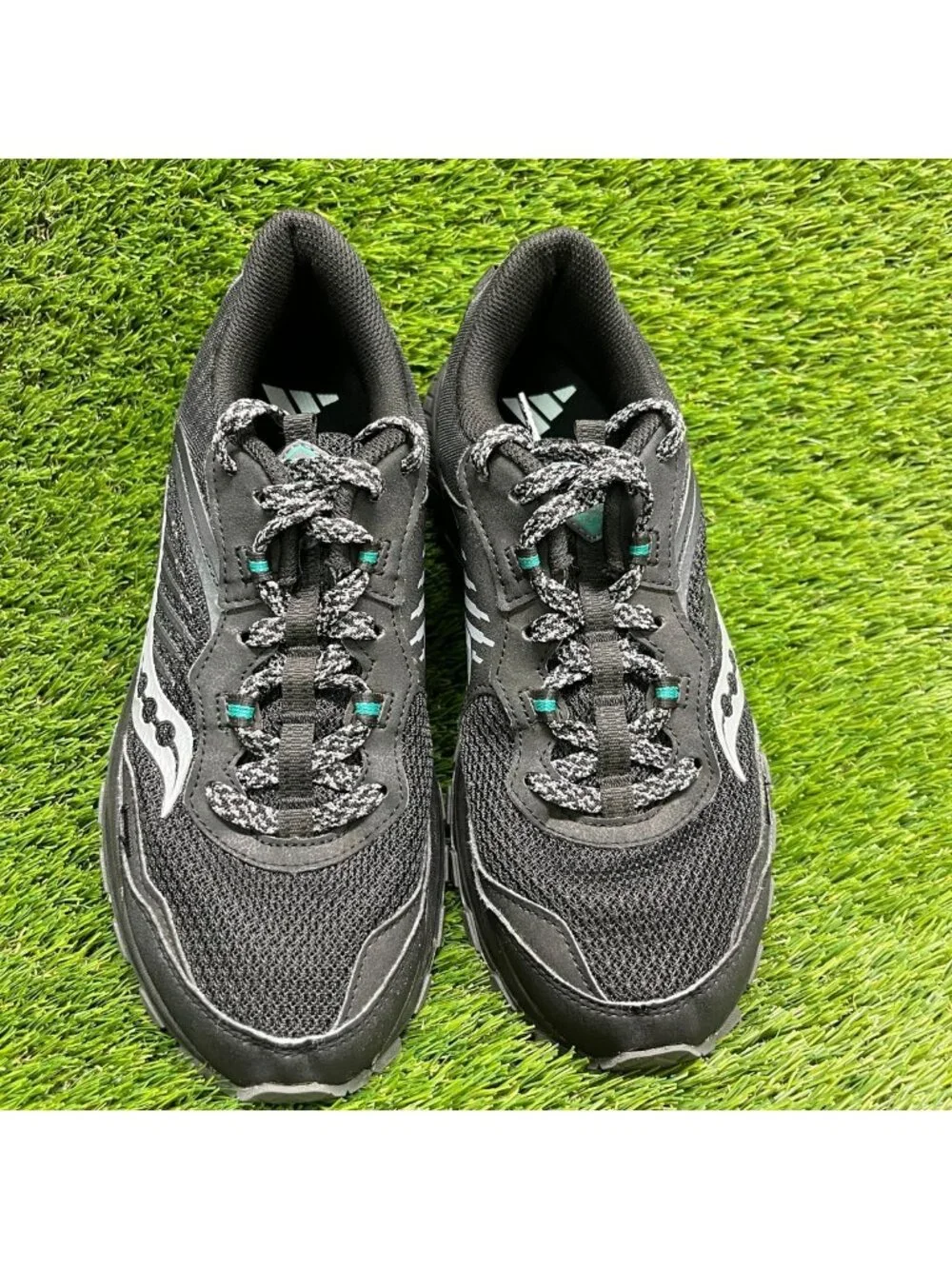 Saucony Excursion TR15 Womens Size 9 Black Jade Athletic Running Shoes Sneakers